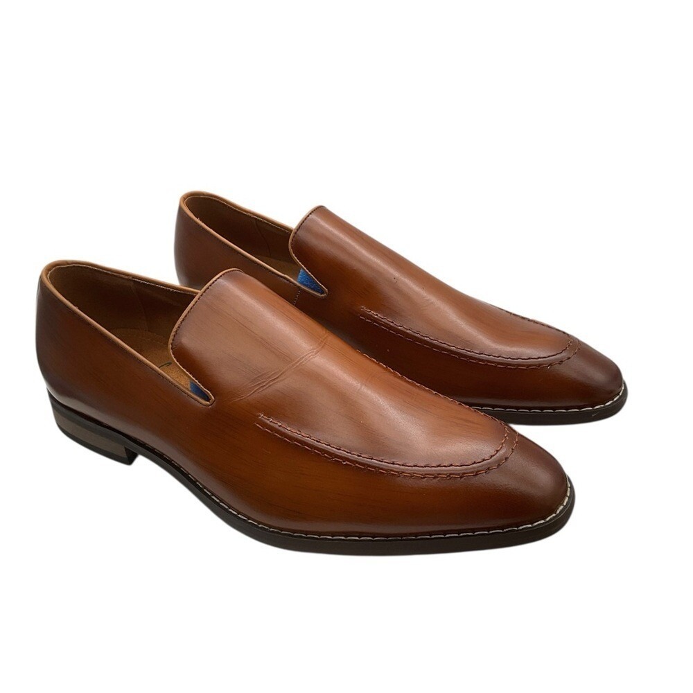 Giorgio Brutini Elegant Brown Leather‎ Men's Loafers size 12 M